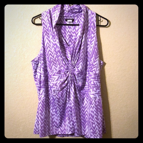 Women’s Plus Size Sleeveless Blouse - Picture 1 of 5